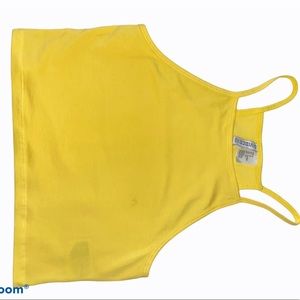 Cut and basic yellow top